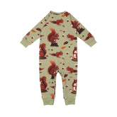 Pamuklu bebek tulumu (organik)